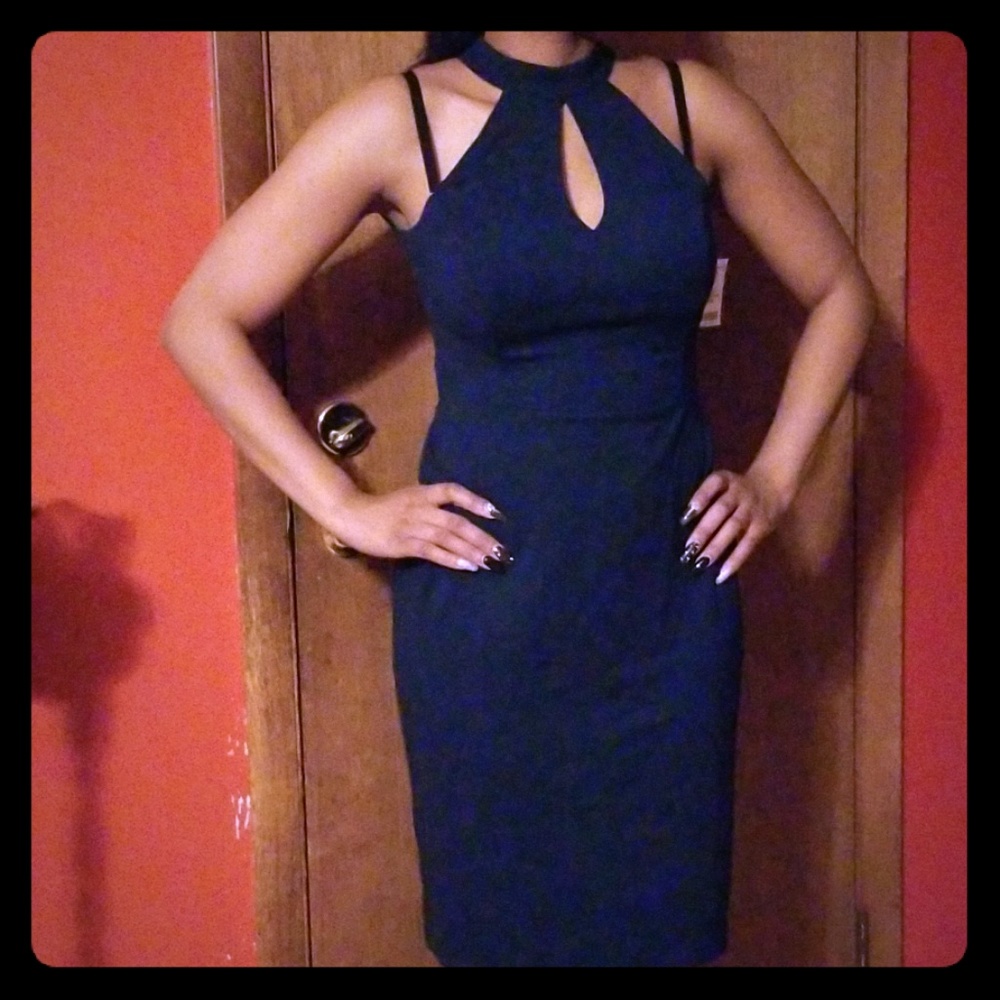 NWT Paper Doll Halter Dress